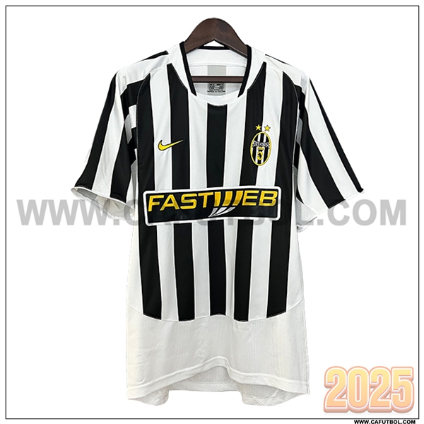Primera Camiseta de Juventus Retro 2003/2004