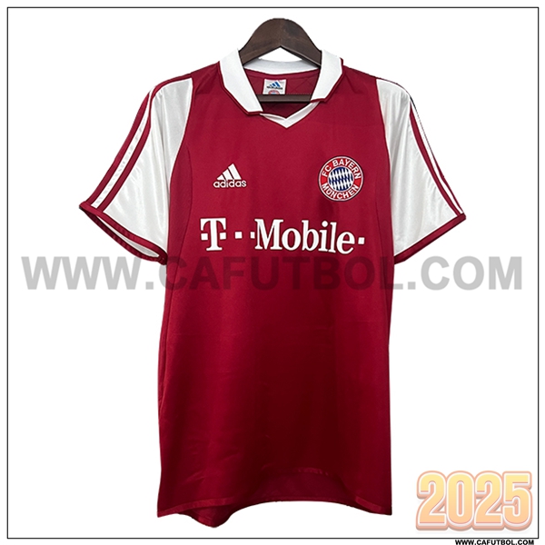 Primera Camiseta de Bayern Munich Retro 2003/2004