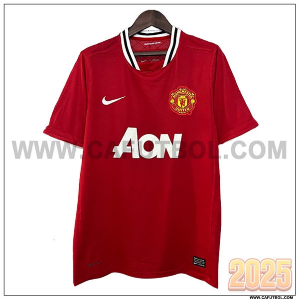 Primera Camiseta de Manchester United Retro 2011/2012