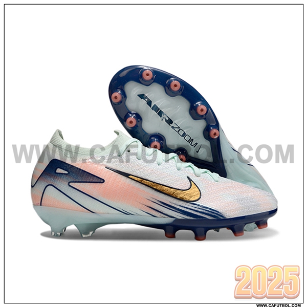 Nike Botas De Fútbol AIR Zoom Mercurial Vapor 16 Elite XXV AG Verde/Azul/Naranja