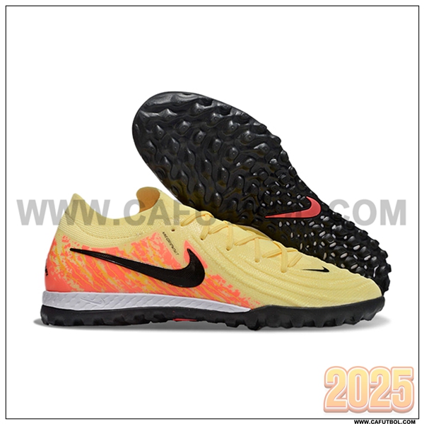 Nike Botas De Fútbol Phantom GX II EliteTF Amarillo/Naranja/Negro