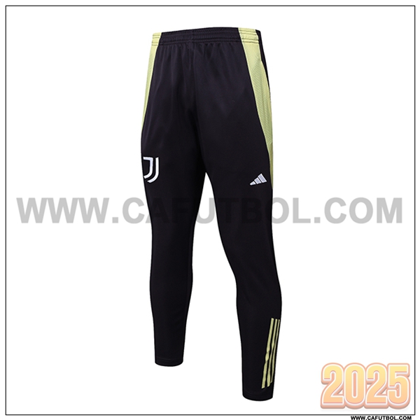 Pantalones Entrenamiento Juventus Negro/Amarillo 2025 2026
