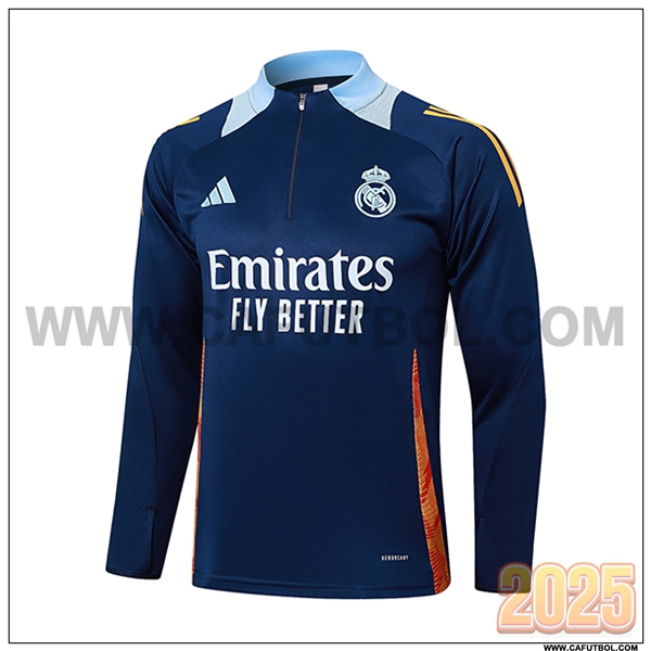Sudadera de Entrenamiento Real Madrid azul real 2025 2026