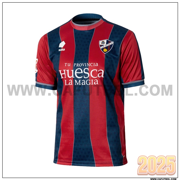 Nuevo Primera Camiseta Futbol SD Huesca 2024 2025