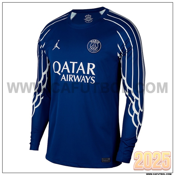 Nuevo Camiseta Futbol Paris PSG Cuatro Mangas largas 2024 2025