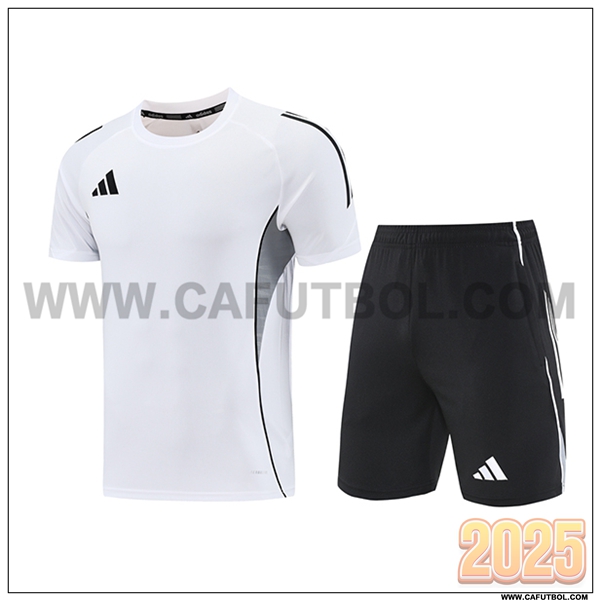 Camiseta Entrenamiento Adidas Blanco 2025 2026