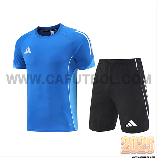Camiseta Entrenamiento Adidas Azul 2025 2026