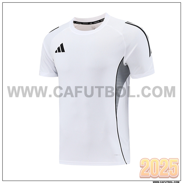 Camiseta Entrenamiento Adidas Blanco 2025 2026