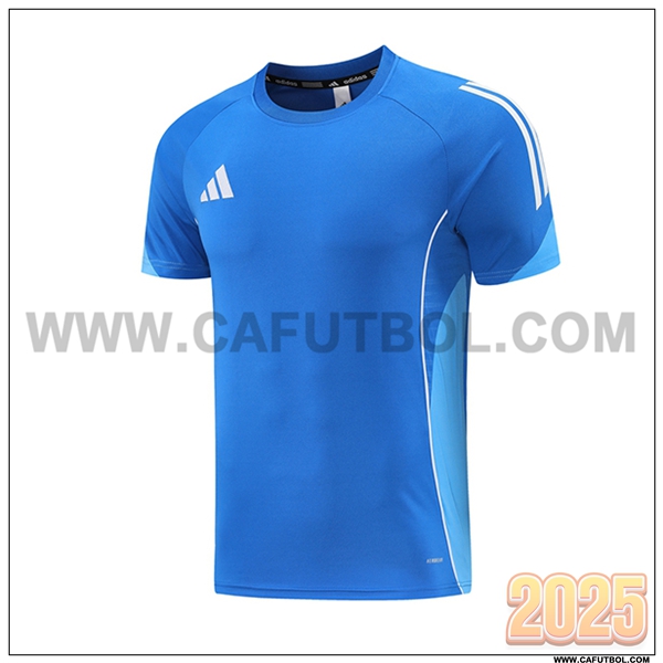 Camiseta Entrenamiento Adidas Azul 2025 2026