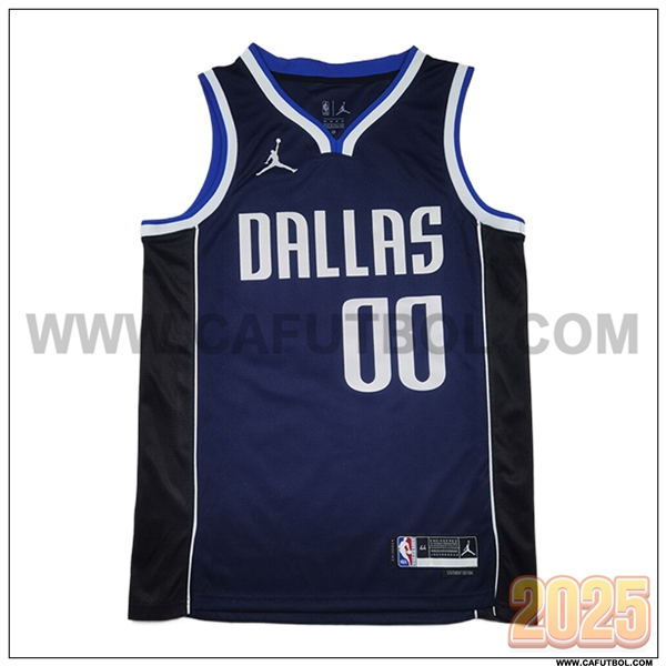 Camisetas NBA Dallas Mavericks (CHRISTIE #00) 2025/26 Azul Oscuro