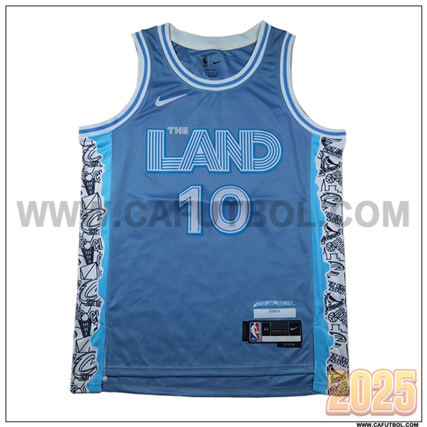 Camisetas NBA Cleveland Cavaliers (GARLAND #10) 2025/26 Azul