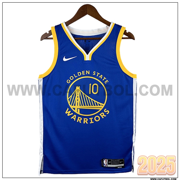 Camisetas NBA Golden State Warriors (BUTLER III #10) 2024/25 Azul/Amarillo