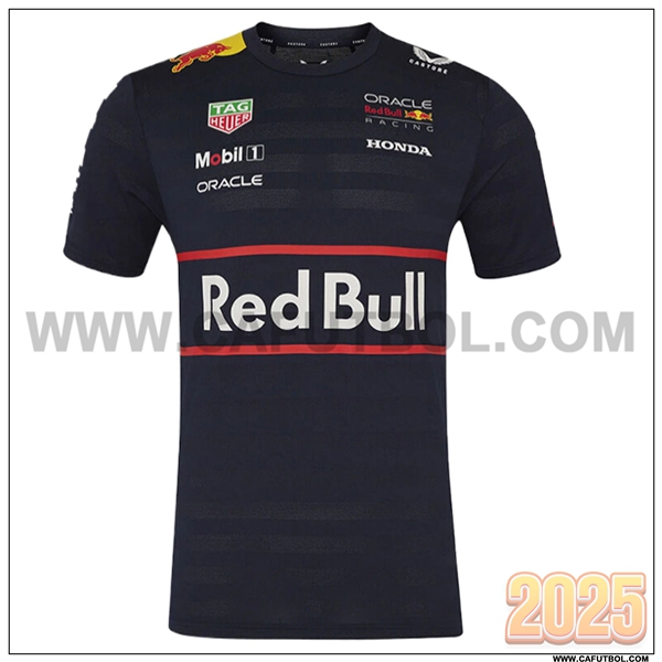 T-Shirt RedBull Racing F1 Team Negro 2025