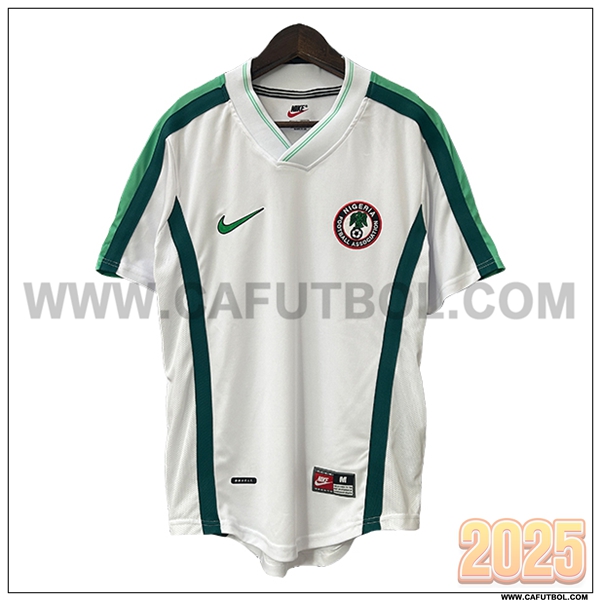 Segunda Camiseta de Nigeria Retro 1998