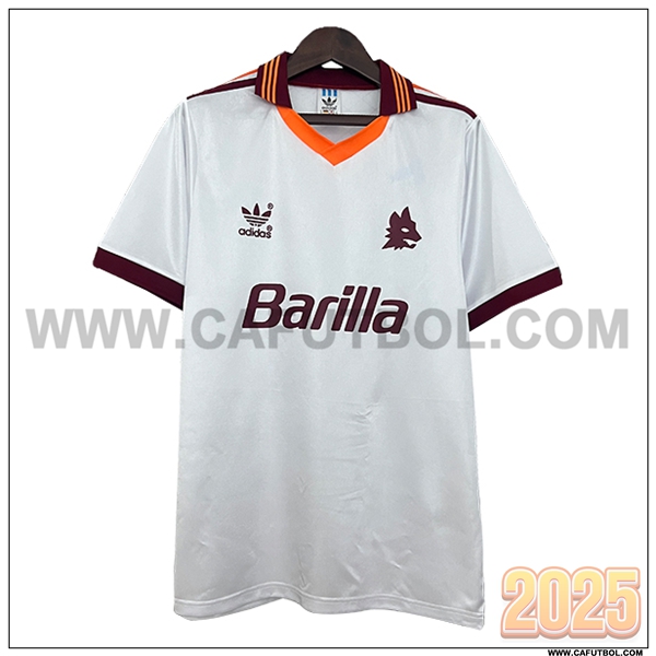 Segunda Camiseta de AS Roma Retro 1992/1994