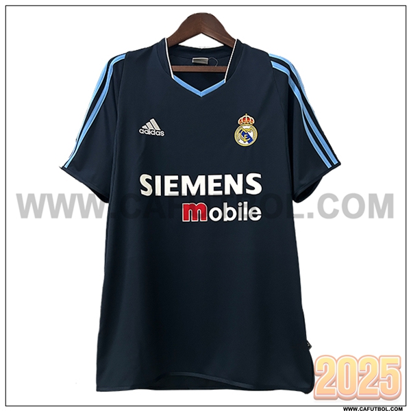 Segunda Camiseta de Real Madrid Retro 2003/2004