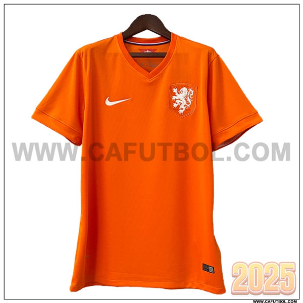 Primera Camiseta de Paises Bajos Retro 2014