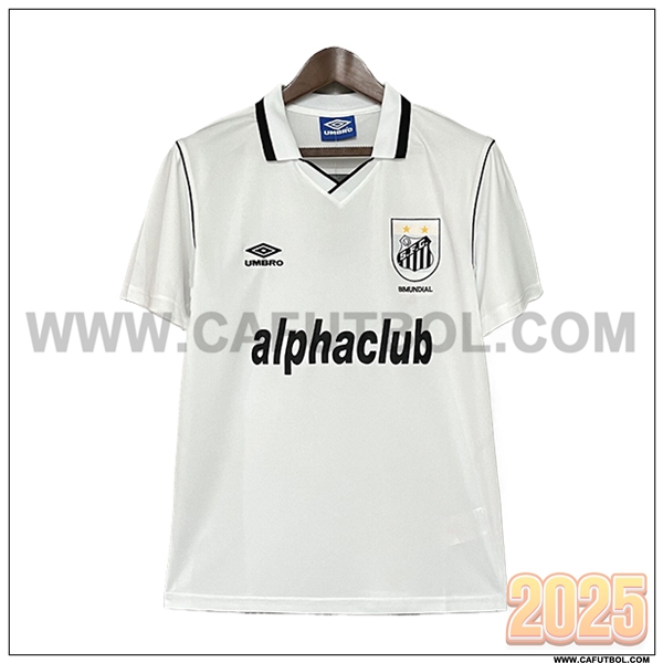 Primera Camiseta de Santos FC Retro 2001