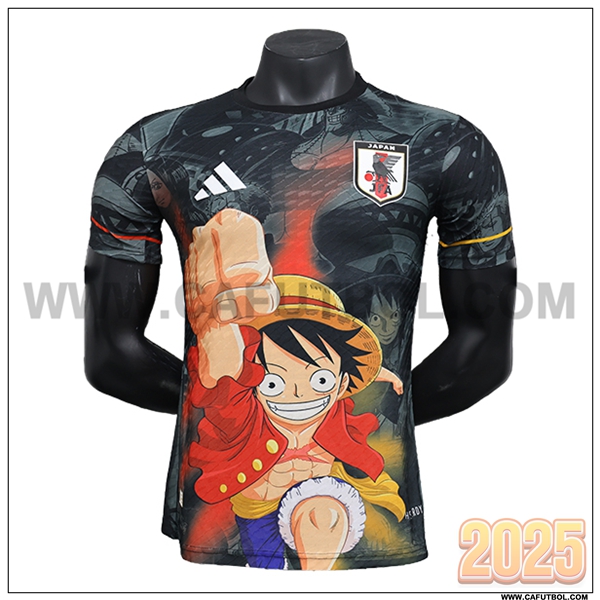 Camiseta Equipo de Japon Negro Edicion especial 2025 2026