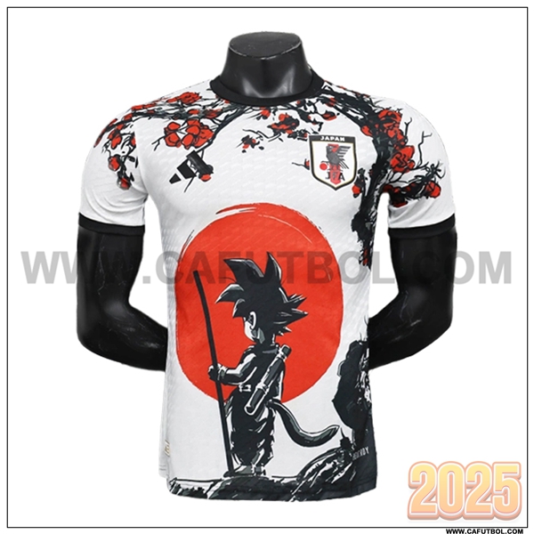 Camiseta Equipo de Japon Blanco Edicion especial 2025 2026