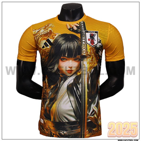 Camiseta Equipo de Japon AMARILLO Edicion especial 2025 2026