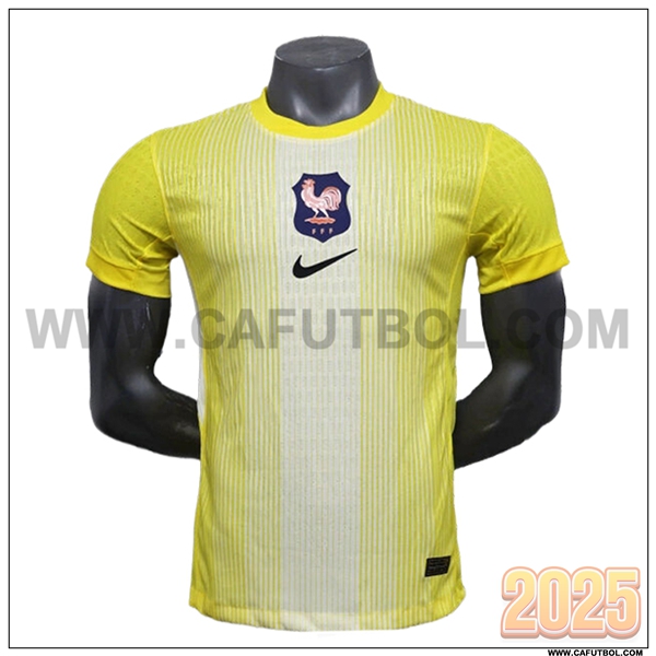 Camiseta Equipo de Portero Francia AMARILLO 2025 2026