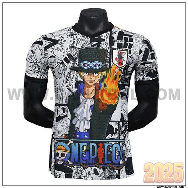 Camiseta Equipo de Japon Blanco/Negro Edicion especial 2025 2026