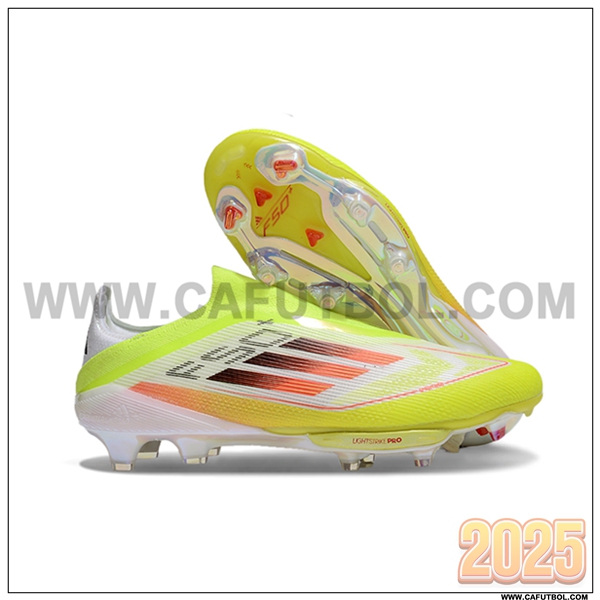 Adidas Botas De Fútbol F50+ FG Amarillo/Naranja
