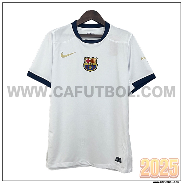 Camiseta Futbol FC Barcelona Blanco Edicion especial 2025 2026
