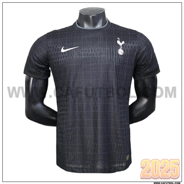 Camiseta Futbol Tottenham Hotspurs Negro Edicion especial 2025 2026