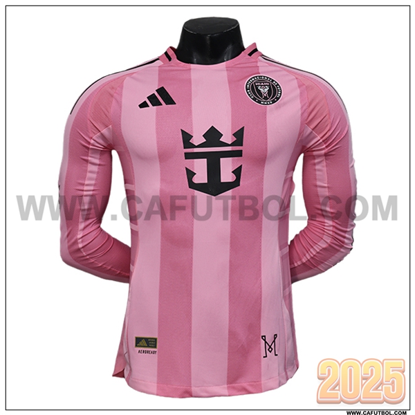 Nuevo Camiseta de Inter Miami CF Primera Mangas largas 2025 2026