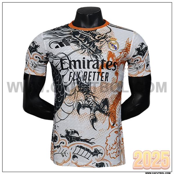 Camiseta Futbol Real Madrid Blanco Edicion especial 2025 2026