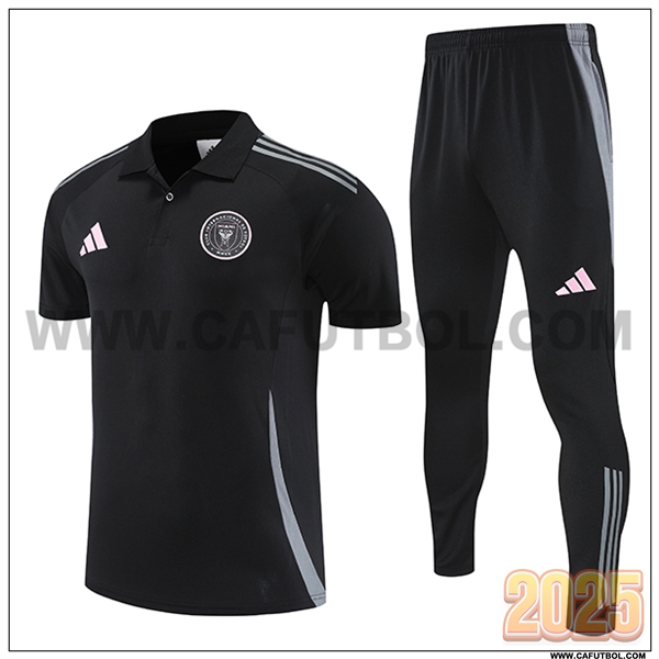 Camiseta Polo Inter Miami CF Negro 2025 2026