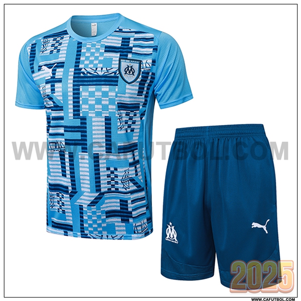 Camiseta Entrenamiento Marsella Azul 2025 2026