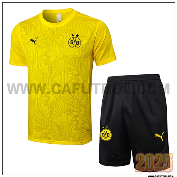 Camiseta Entrenamiento Dortmund Amarillo 2025 2026