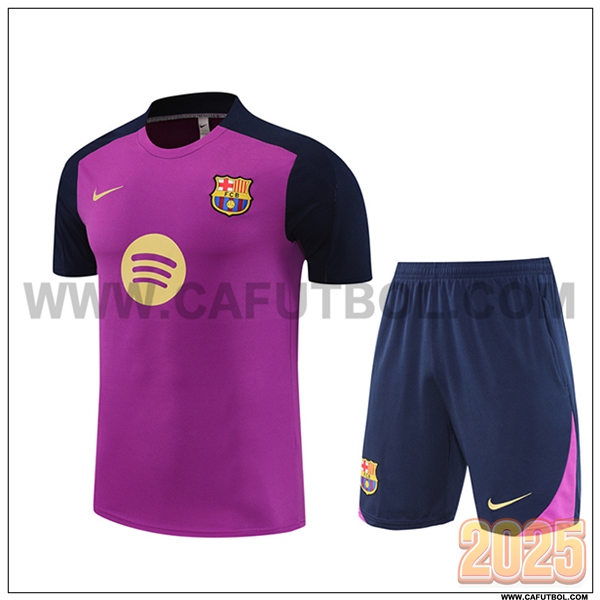 Camiseta Entrenamiento FC Barcelona Violeta 2025 2026