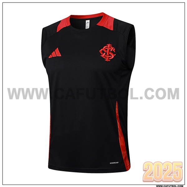 Chalecos de Futbol Internacional Negro/Rojo 2025 2026