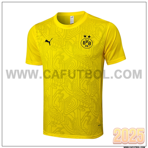 Camiseta Entrenamiento Dortmund Amarillo 2025 2026
