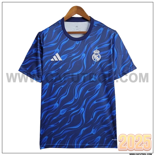 Camiseta Entrenamiento Real Madrid Azul 2025 2026