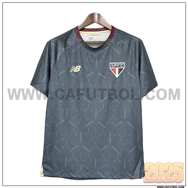 Camiseta Entrenamiento Sao Paulo FC Gris 2025 2026