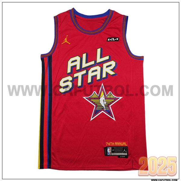 Camisetas NBA American All-Star (ANTETOKOUNMPO #34) 2024/25 Rojo/Negro