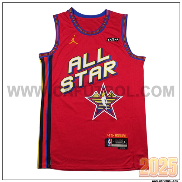 Camisetas NBA American All-Star (WEMBANYAMA #1) 2024/25 Rojo/Negro