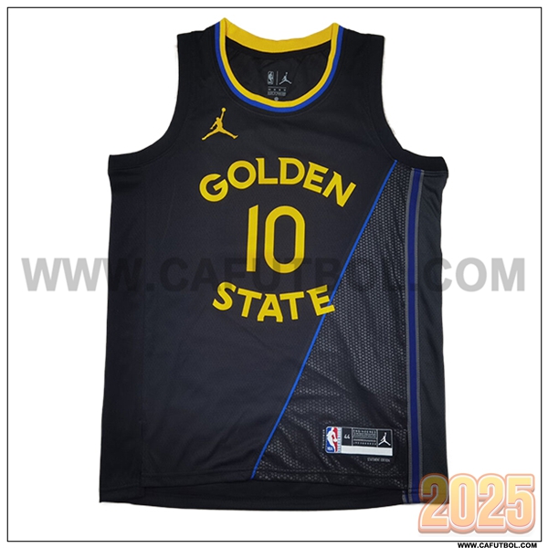 Camisetas NBA Golden State Warriors (BUTLER III #10) 2024/25 Negro/Amarillo