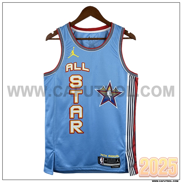 Camisetas NBA American All-Star (BROWN #7) 2024/25 Azul/Rojo