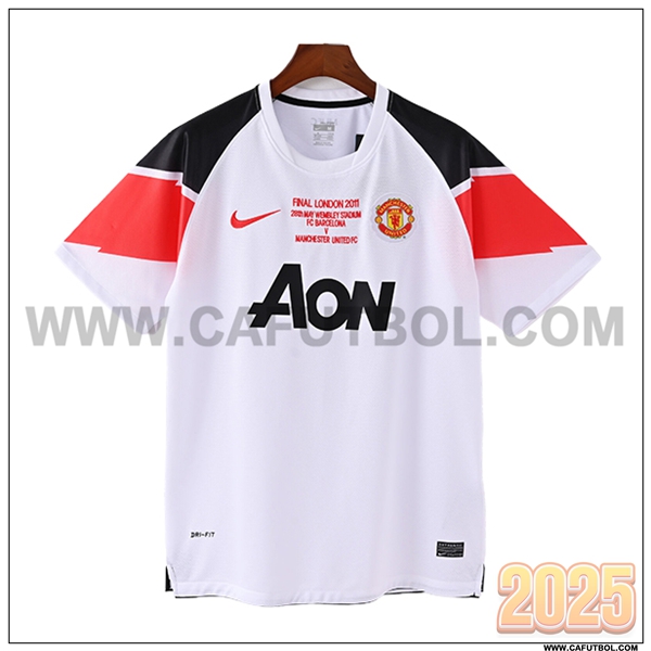 Segunda Camiseta de Manchester United Retro 2011/2012
