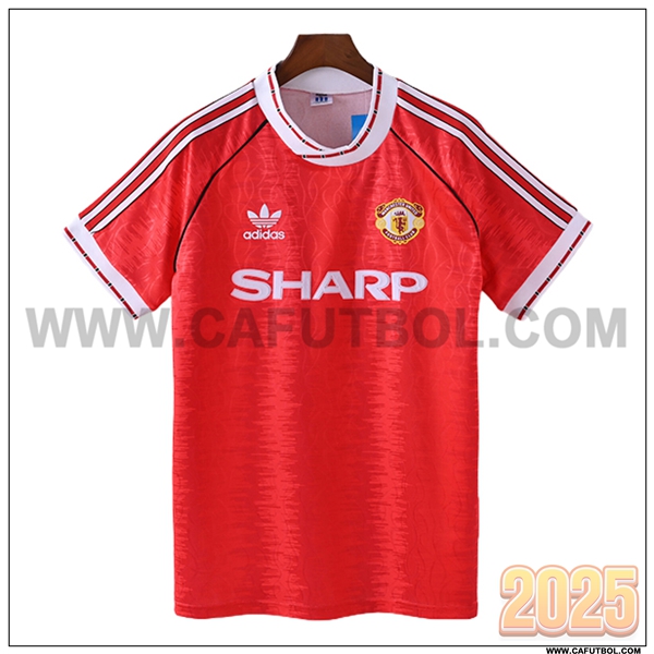 Primera Camiseta de Manchester United Retro 1991/1992