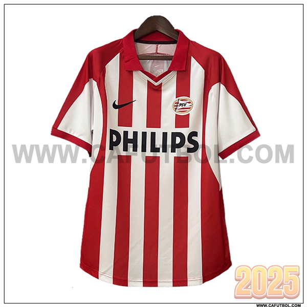 Primera Camiseta de PSV Eindhoven Retro 2000/2001