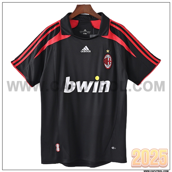 Segunda Camiseta de Milan AC Retro 2007/2008