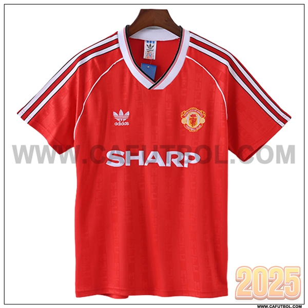 Primera Camiseta de Manchester United Retro 1998/1999