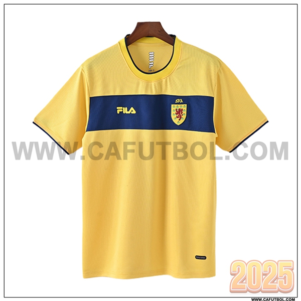 Segunda Camiseta de Escocia Retro 2002